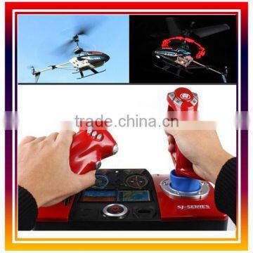 Unique Double Handle Controller 2.4GHz 3.5-CH R/C Helicopter With DIY Flash Words