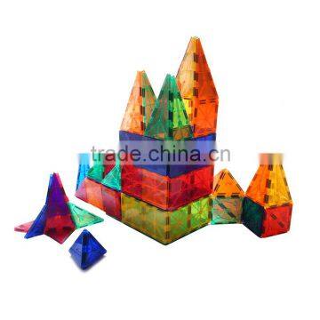 Playmags 2016 Magnetic Building Construction Blocks 3D Intelligence Toys 14pcs Sets photo-2