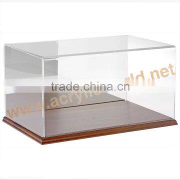 acrylic donation box with business card box