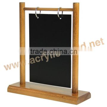 hot sale menu holders wood/wooden menu holders for restaurants/wooden menu holders for tables