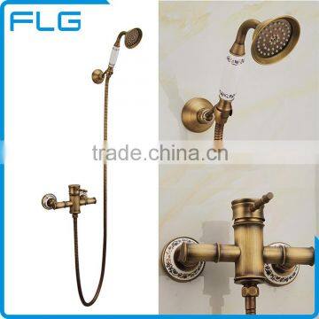 Water Saving Antique Overhead Shower Set