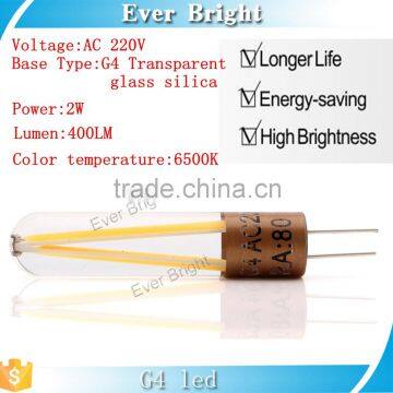 Equal Incandescent 2W AC 220v Lamp for Spotlight Chandelier Lighting G4 COB