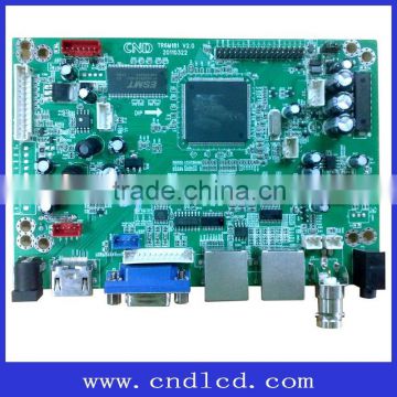 lcd monitor board remote controller board used for Vehicle/bus /train Supports1920 x 1080 Pixels