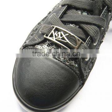 Engrave Logo Metal Custom Shoelace Charm photo-6