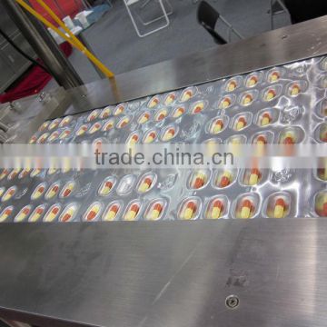 Fully auto machine small alu alu blister packing machine for capsule/tablet/pill