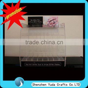 transparent display tie rack plexiglass display rack