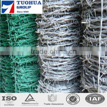 Wholesale galvanized Barbed Wire Price per roll/barbed wire price