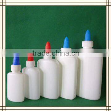 wholesale cheap white&wood adhensive glue bottle