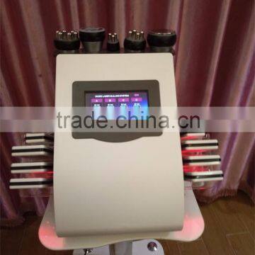 Ultrasonic Weight Loss Machine High Quality Ultrasonic Cavitation+ RF +Vacuum Cavitation Lipo Machine Liposuction+Laser+ RF For Body Slimming Beauty Machine