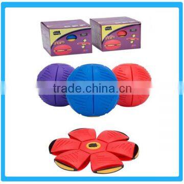 Promotional Children Toy Products Plastic Frisbee Ball Magic Children Flying Ball