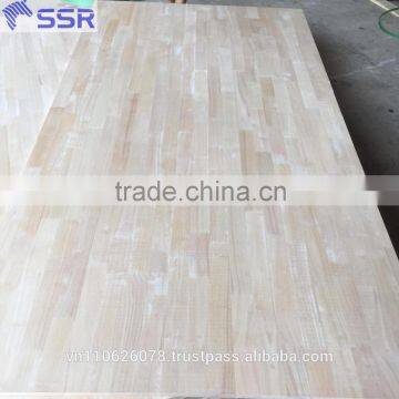 Rubber wood finger joint board/Rubber glued laminated timber