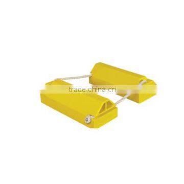 large aircraft using aviation polyurethane aviation wheel chocks