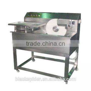 Small chocolate enrobing machine / chocolate enrober for sale / chocolate coating pan machine