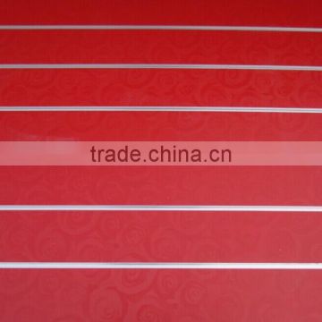 Melamine mdf Slotted Board Panel