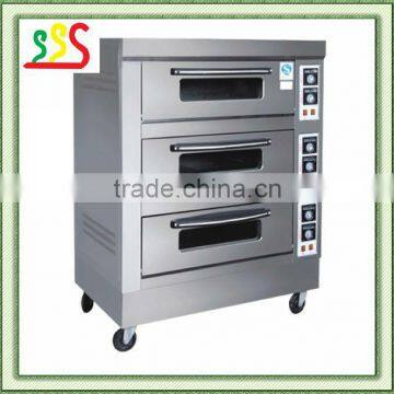 Newest Type with 3 Layers Automatic Gas Oven