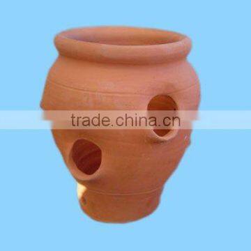 terracotta garden urn