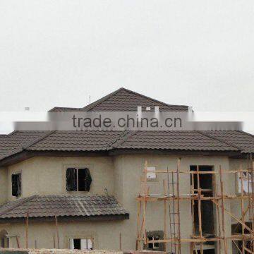 Stone coated metal roofing tile
