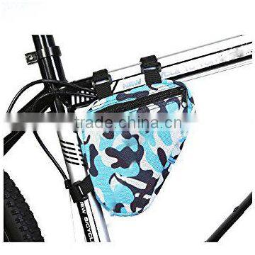 Bicycle Triangle Bag Bike Frame Front Top Tube Triangle Bag Pouch Quick Release Non Sliding IPhone Samsung Storage Durable photo-3