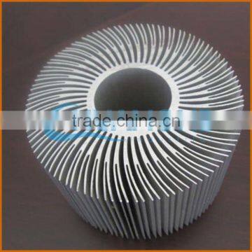 alibaba china fenglu aluminum extrusion profile for round heat sink