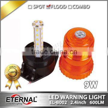 auto zone strobe light 9W forklift safety light emergenty trafic warning light machinery amber warning lamp