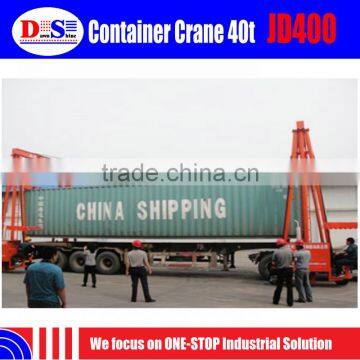 Container Crane 40ton Chinese Container Gantry Crane JD400 55hp Mobile Container Crane photo-4