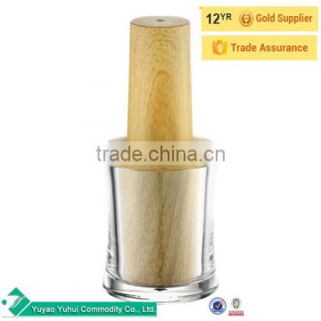 15ml Wood texture Nail Polish Bottle