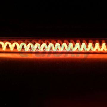 far wavelength carbon fiber medium wave infrared heater lamps