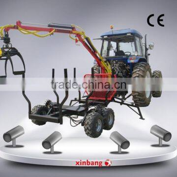 Timber Trailer With Crane photo-4