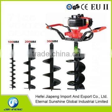 Earth auger with 100mm,150mm,200mm,250mm driller