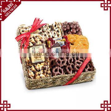 Wholesale Seagrass Woven Food Packing Chocolate Basket Decoration photo-2
