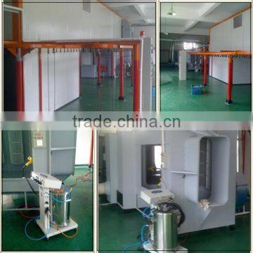 powder coating machine for gun safe