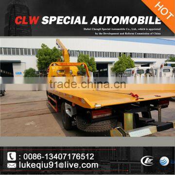 Hot Sale Flatbed Wrecker Truck With Crane photo-3