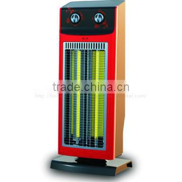 1200W Carbon Fiber Heater red electric Heater with 2 heating modes with CB,CE certificate supply to India,Vietnam