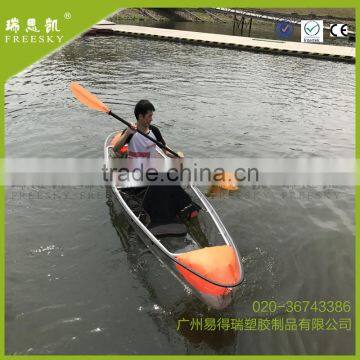 Clear PC Plastic Glass Bottom Boat Transparent Kayak Crystal Kayak photo-3