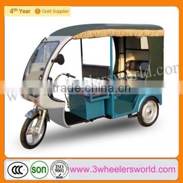 enclosed electric passenger tricycles rickshaw for handicapped