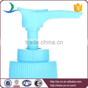 China Wholesale Custom 28/400 Blue Plastic Lotion Pump photo-2