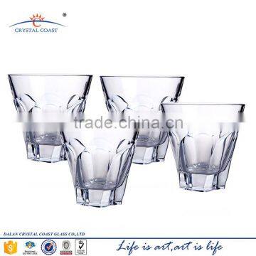 High quality bohemia lead crystal royal whisky clear glass drinking cups for bar