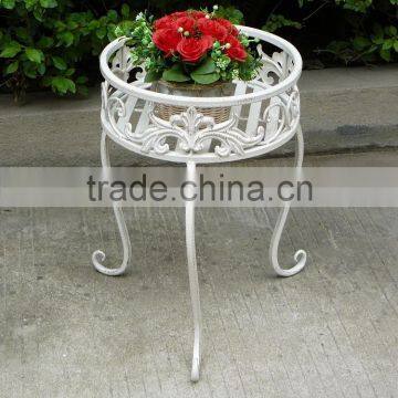 Wrought Iron Holder Metal Pots photo-3