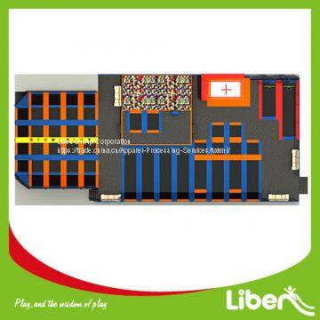 Indoor Big Gymnastics Trampoline for Sale photo-3