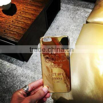 Luxury Electroplating PC Bullion Gold Phone Case For IPhone6 photo-5