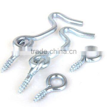 Safety Gate Zinc Plated Hook With Screw Eyes-2-pack photo-5