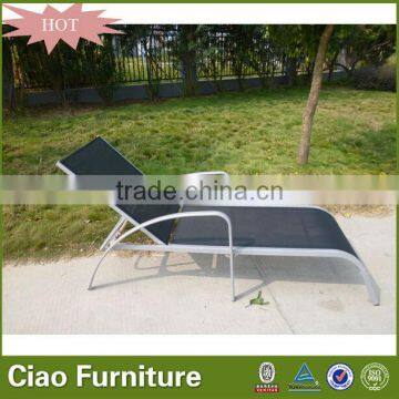 High Quality Hotel Furniture Adjustable Plastic Beach Sun Lounger photo-6