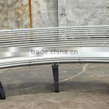Cast Iron Street Leisure Long Bench With Back photo-3