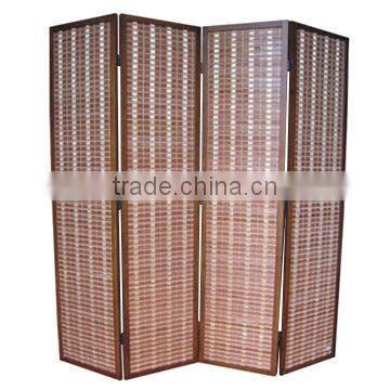 room divider screen with 4 panels,made of China fir