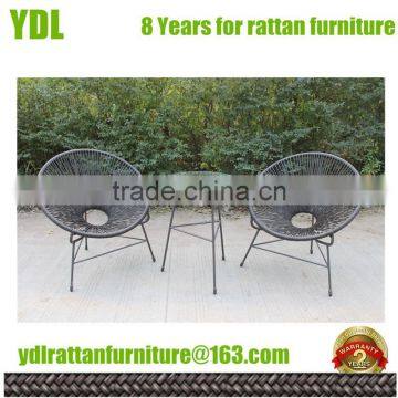 Youdeli Rattan Chair Outdoor Chair for Garden Dining Set