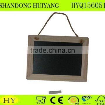 2015 new style wooden blackboard, eco-friendly wooden blackboard with door hanger