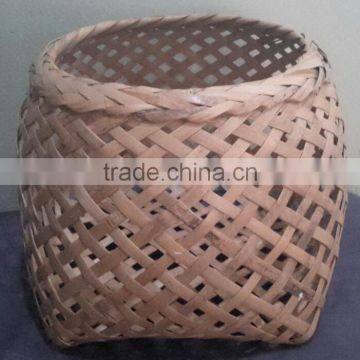 Thai Bamboo Flower Pot