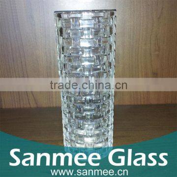 Geometric Glass Vase Holders Cheap,glass Vase,glass Mosaic Mirror Vase photo-2