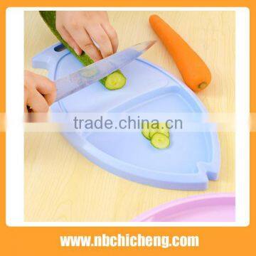 Fatory Wholesale Plastic Cute Board/ Plastic Fish Shape/ Fish Cutting Board/ Fish Shape Cutting Board photo-3