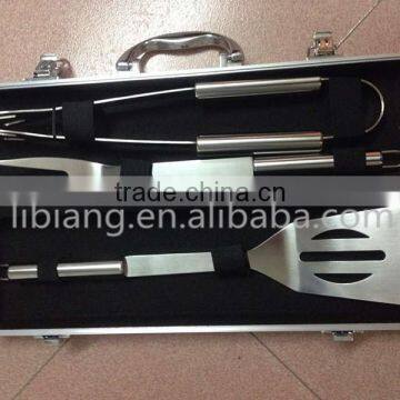 Hot 3 Pcs Aluminum Box Bbq Tool Set photo-3